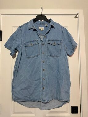 Universal Thread Denim Mini Dress Large